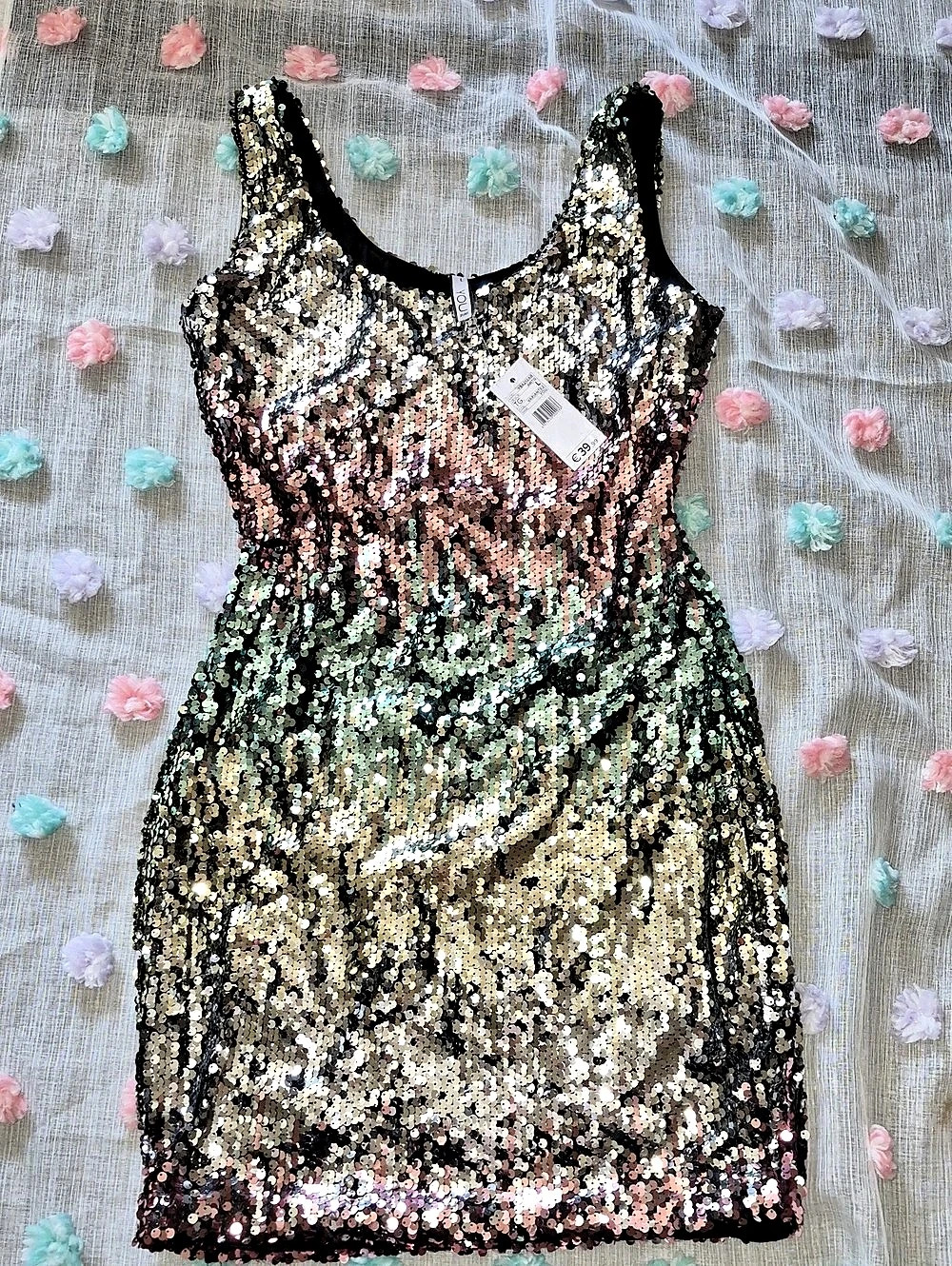 Zuiki Mini Dress Multicolor. Soft Material Inside.
